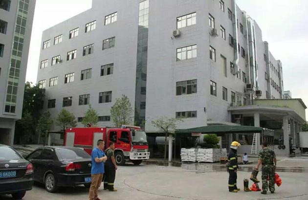 清溪消防局到長榮佳做實地消防演練 清溪消防局到長榮佳做實地消防演練